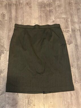Briggs New York Black Pencil Skirt